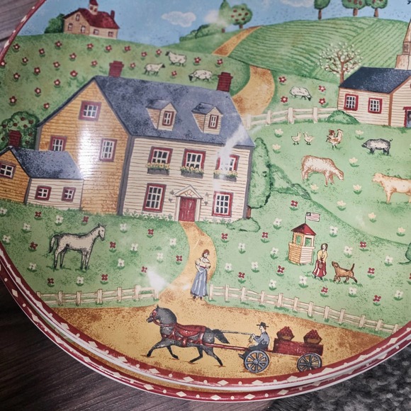 Sango Green Acres 4873 Platter Set of 4  (11‎ 1/2 in.) - Picture 9 of 9